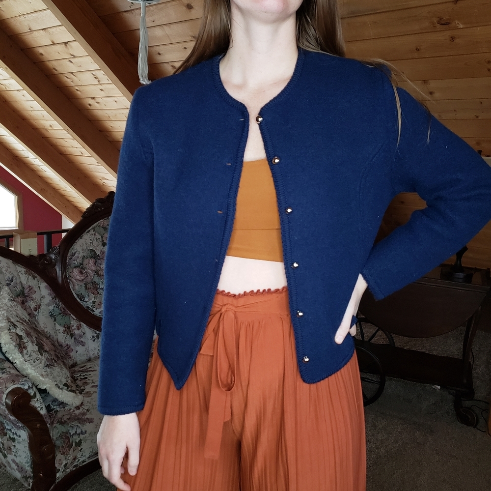 Vintage Carroll Reed 100% Wool Jacket